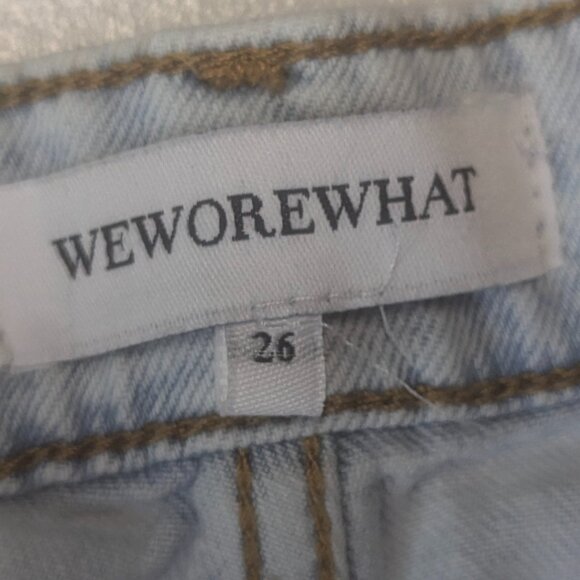 We Wore What Size 26 Wide Legged Utility Jeans - Picture 8 of 15